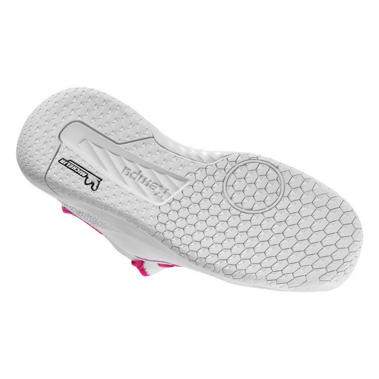 Kempa Kempa Kourtfly Jr Hallenschuhe Kinder - wei&szlig;/cyan/lila - 0 | SportScheck