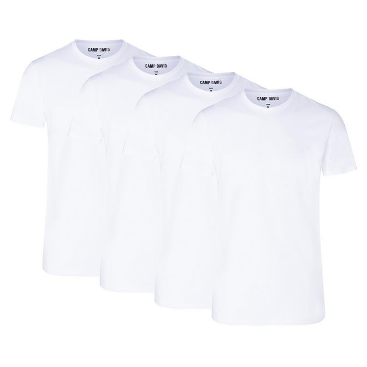 CAMP DAVID CAMP DAVID T-Shirt T-Shirt Herren - Wei&szlig; - 0 | SportScheck