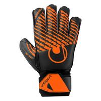Uhlsport FM Soft Resist+ Flex Frame Torwarthandschuhe Kinder - schwarz/fluo orange