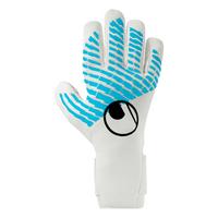 Uhlsport FM Cybertec Absolutgrip HN Fit Torwarthandschuhe Kinder - wei&szlig;/cyberblau/schwarz