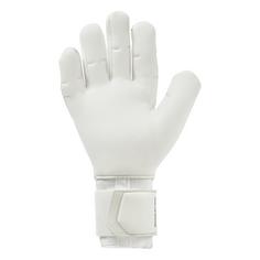 Rückansicht von Uhlsport FM Cybertec Absolutgrip SC Torwarthandschuhe Kinder weiß/cyberblau/schwarz