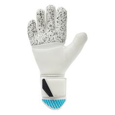 Rückansicht von Uhlsport FM Cybertec Flex HN Torwarthandschuhe Kinder weiß/cyberblau/schwarz