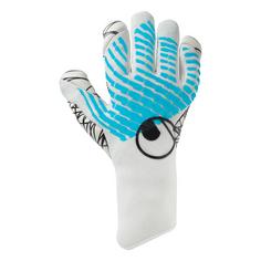 Uhlsport FM Cybertec Ultragrip SC Torwarthandschuhe Kinder weiß/cyberblau/schwarz
