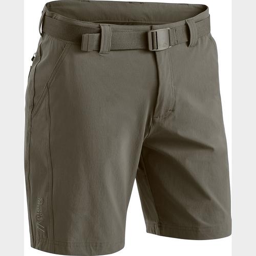 Rückansicht von Maier Sports Nil Funktionsshorts Herren Braun