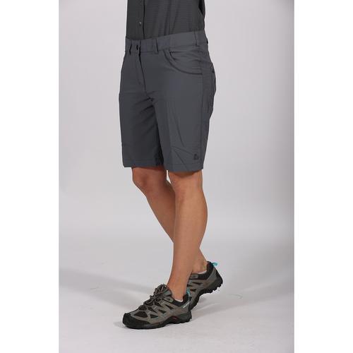 Rückansicht von Maul Sport Rimini Funktionsshorts Damen Dunkelgrau