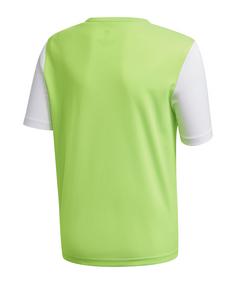 Rückansicht von adidas Estro 19 Trikot kurzarm Kids Hell Fußballtrikot Kinder gruengruen