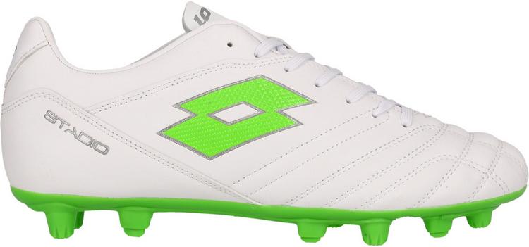 Lotto Lotto Stadio 705 Fu&szlig;ballschuhe - 1NJ All White/Spring Green - 0 | SportScheck