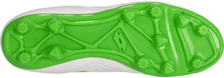 Lotto Lotto Stadio 705 Fu&szlig;ballschuhe - 1NJ All White/Spring Green - 4 | SportScheck