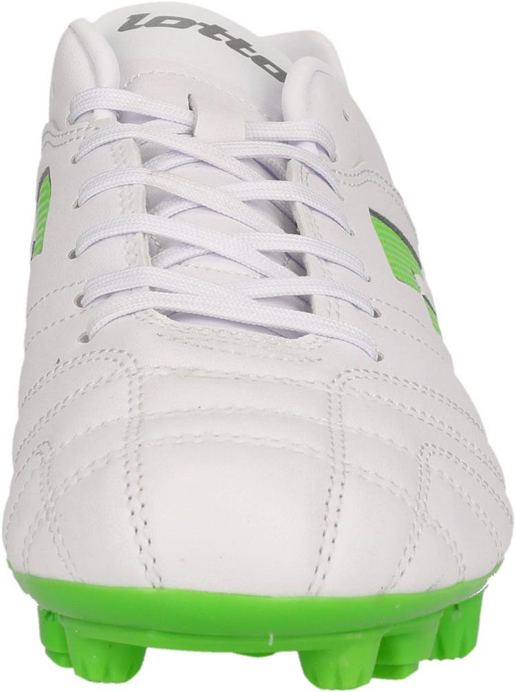 Lotto Lotto Stadio 705 Fu&szlig;ballschuhe - 1NJ All White/Spring Green - 5 | SportScheck
