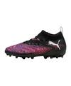 PUMA FUTURE 8 Match MG Audacity Kids Fu&szlig;ballschuhe Kinder - schwarz