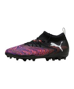 PUMA FUTURE 8 Match MG Unlimited Kids Fußballschuhe Kinder schwarz