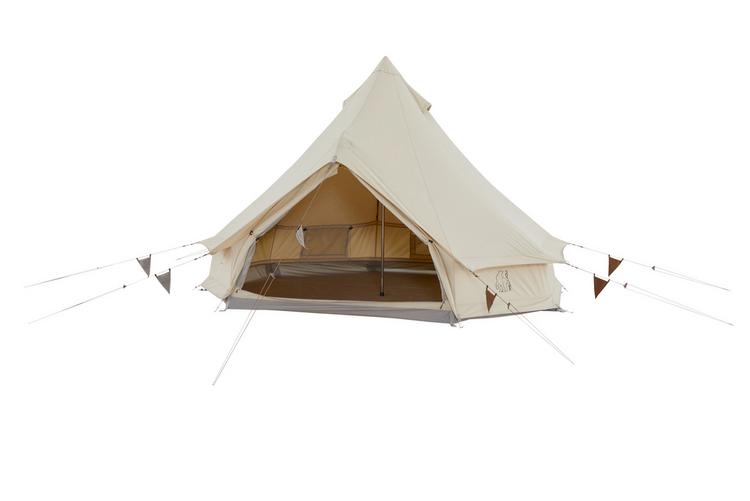 Nordisk Nordisk ASGARD TECH MINI Familienzelt - Sandshell Dachshund Chocolate - 0 | SportScheck