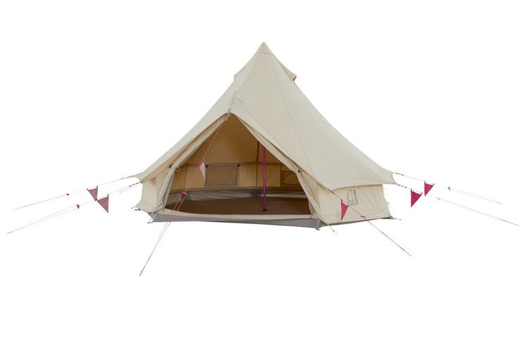 Nordisk Nordisk ASGARD TECH MINI Familienzelt - Sandshell Azalea Cherry Pink - 0 | SportScheck