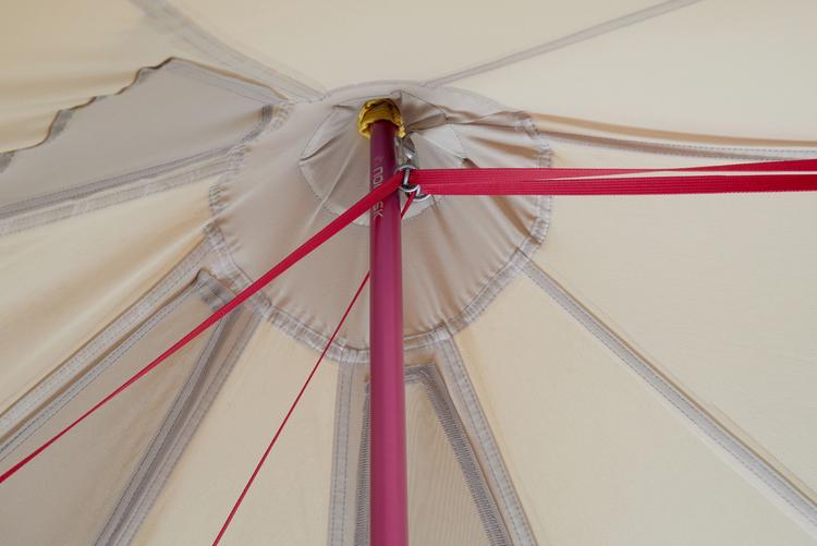 Nordisk Nordisk ASGARD TECH MINI Familienzelt - Sandshell Azalea Cherry Pink - 0 | SportScheck