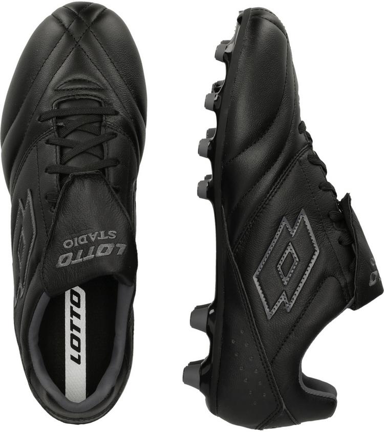 Lotto Lotto Stadio 200 Fu&szlig;ballschuhe - 2AF All Black/Asphalt - 1 | SportScheck