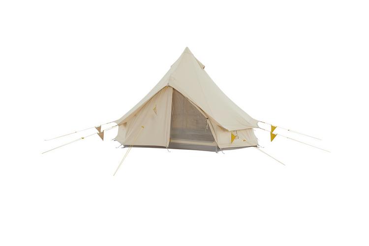 Nordisk Nordisk ASGARD TECH MINI Familienzelt - Sandshell Mustard Yellow - 0 | SportScheck