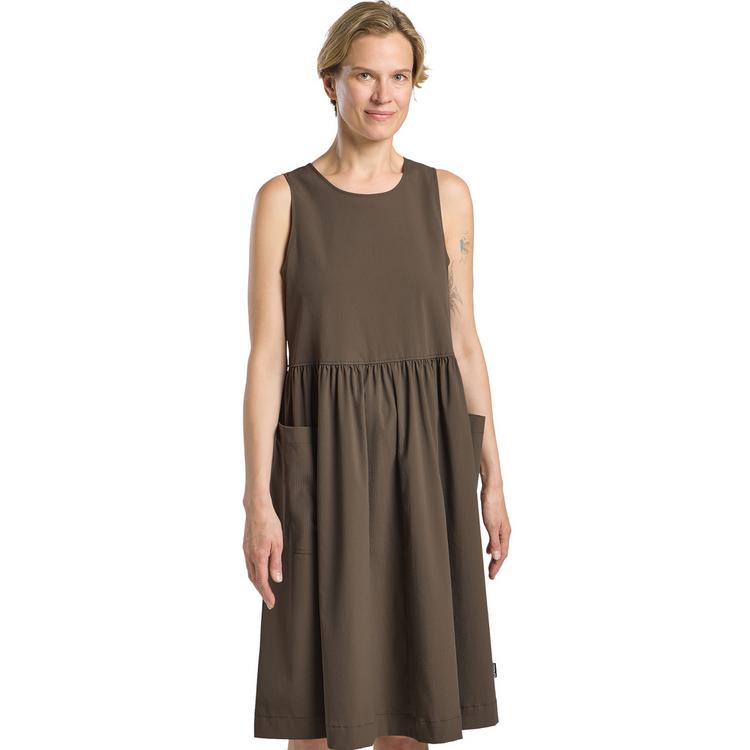 Jack Wolfskin Jack Wolfskin SIOMA DRESS W Kurzarmkleid Damen - cold coffee - 0 | SportScheck