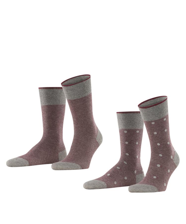 ESPRIT ESPRIT Piqu&eacute; Dot SO  2-Pack Socken Herren - light greymel. (3390) - 0 | SportScheck