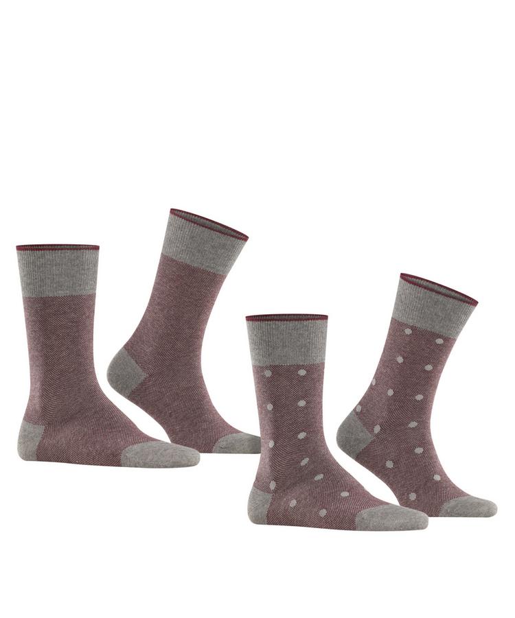 ESPRIT ESPRIT Piqu&eacute; Dot SO  2-Pack Socken Herren - light greymel. (3390) - 0 | SportScheck