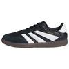 adidas Predator Freestyle IN Fu&szlig;ballschuh Fu&szlig;ballschuhe - Core Black / Cloud White / Gold Metallic