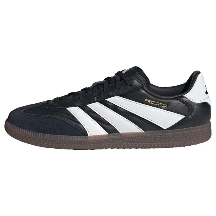 adidas adidas Predator Freestyle IN Fu&szlig;ballschuh Fu&szlig;ballschuhe - Core Black / Cloud White / Gold Metallic - 0 | SportScheck