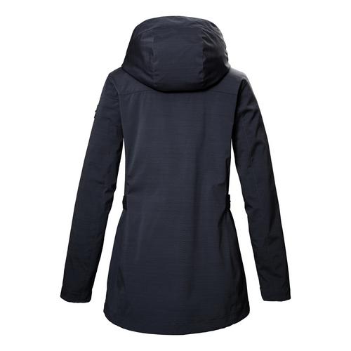 Rückansicht von G.I.G.A. DX by killtec GS 75 Softshelljacke Damen Blau3044