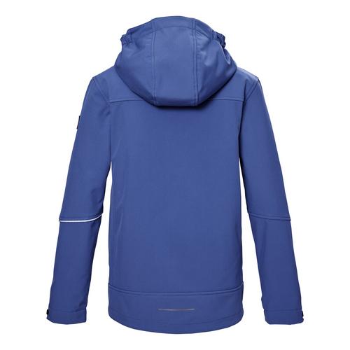Rückansicht von KILLTEC KOS 143 Softshelljacke Kinder Blau3018