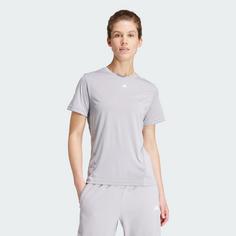 Rückansicht von adidas Designed for Training T-Shirt Funktionsshirt Damen Glory Grey