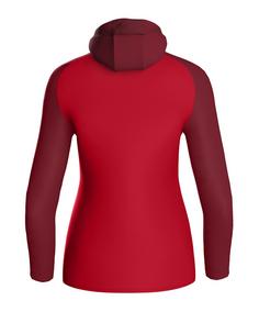 Rückansicht von JAKO Icon Kapuzenjacke Damen Trainingsjacke Damen rotrot