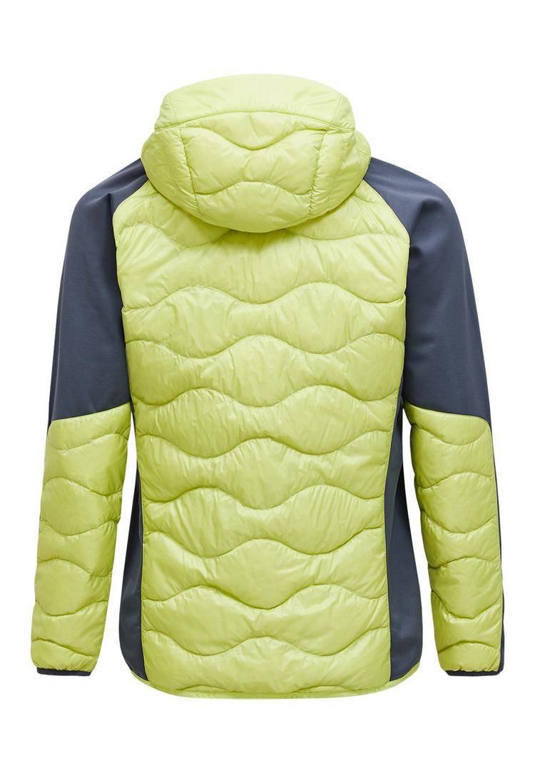 Peak Performance Peak Performance M Helium Down Hybrid Hood Trainingsjacke Herren - gr&uuml;n - 0 | SportScheck