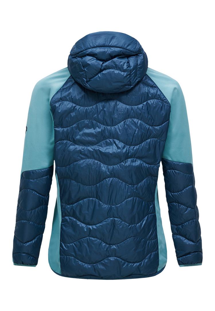 Peak Performance Peak Performance M Helium Down Hybrid Hood Trainingsjacke Herren - taubenblau - 0 | SportScheck