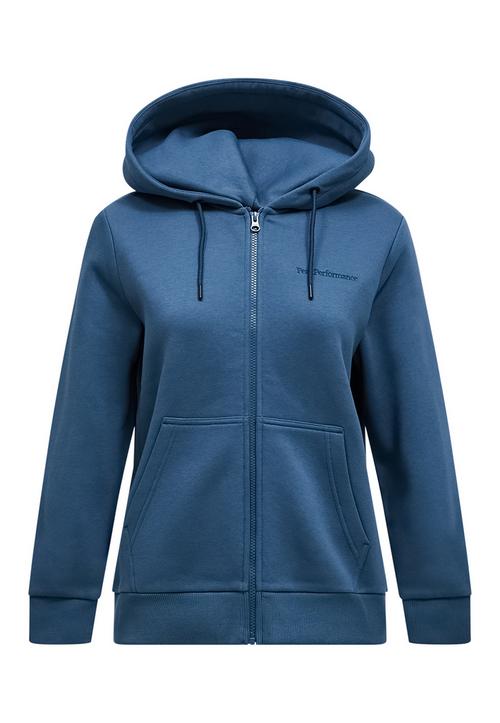 Peak Performance W Original Small Logo Zip Hood Sweatshirt Damen