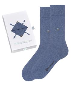 Burlington Basic Gift Box Uni 2-Pack SO Freizeitsocken Herren sortiment (0050)