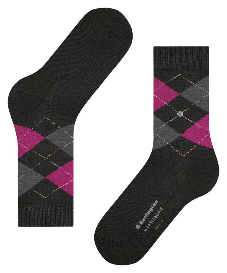 Burlington Burlington Marylebone SO Socken Damen - black (3001) - 2 | SportScheck
