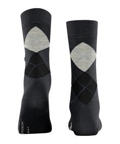 Rückansicht von Burlington Marylebone SO Freizeitsocken Damen asphalt mel. (3180)