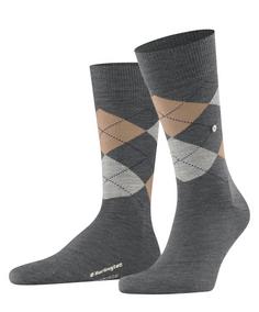 Burlington Edinburgh SO Freizeitsocken Herren dark grey (3070)