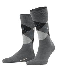 Burlington Edinburgh SO Socken Herren - asphalt mel. (3180)