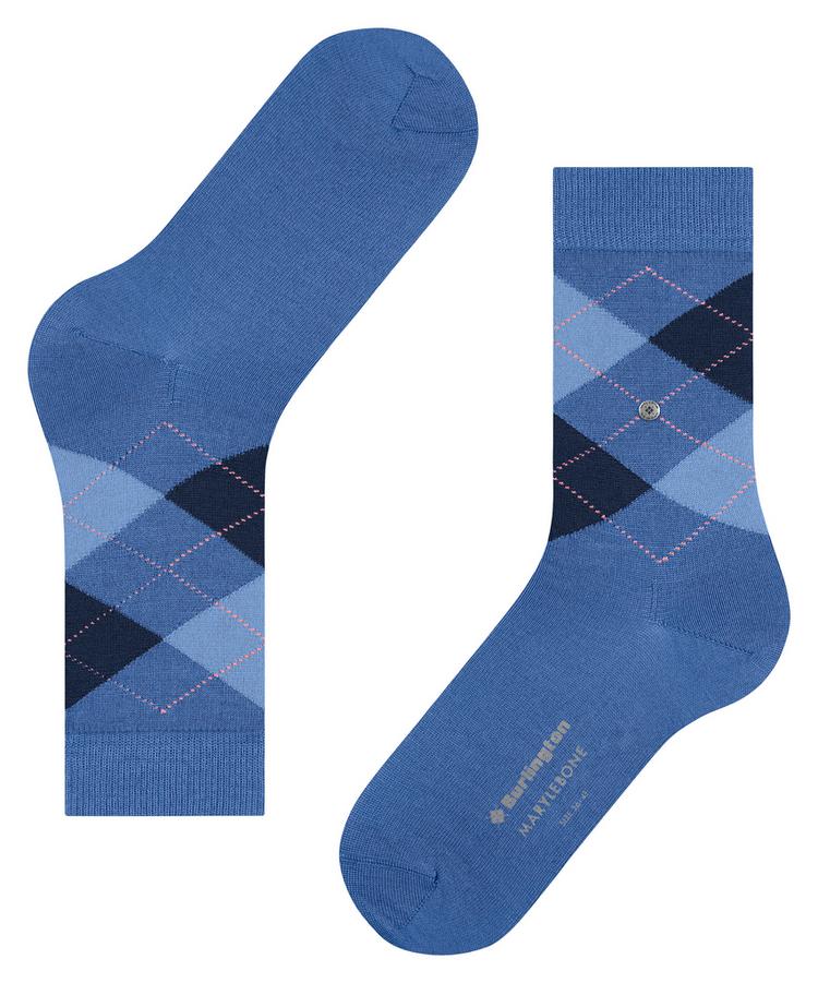Burlington Burlington Marylebone SO Socken Damen - river blue (6551) - 2 | SportScheck