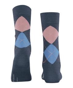 Rückansicht von Burlington Marylebone SO Freizeitsocken Damen dark blue mel. (6688)