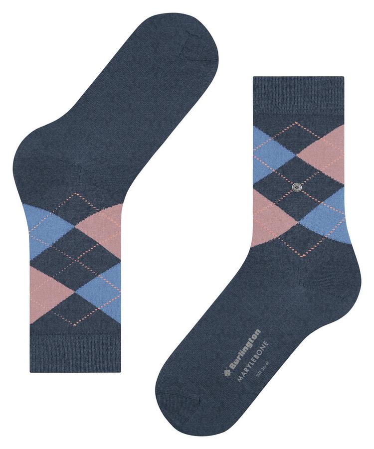 Burlington Burlington Marylebone SO Socken Damen - dark blue mel. (6688) - 2 | SportScheck