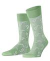 Burlington Paisley SO Socken Herren - quiet green (7378)
