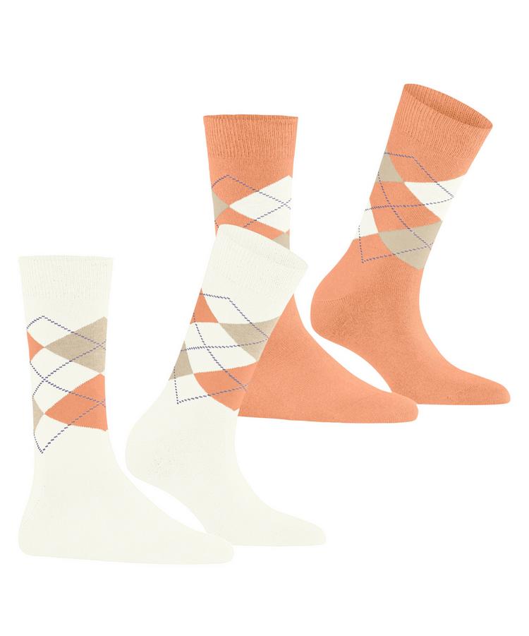 Burlington Burlington Everyday Argyle SO 2-Pack Socken Damen - off-white (2040) - 0 | SportScheck