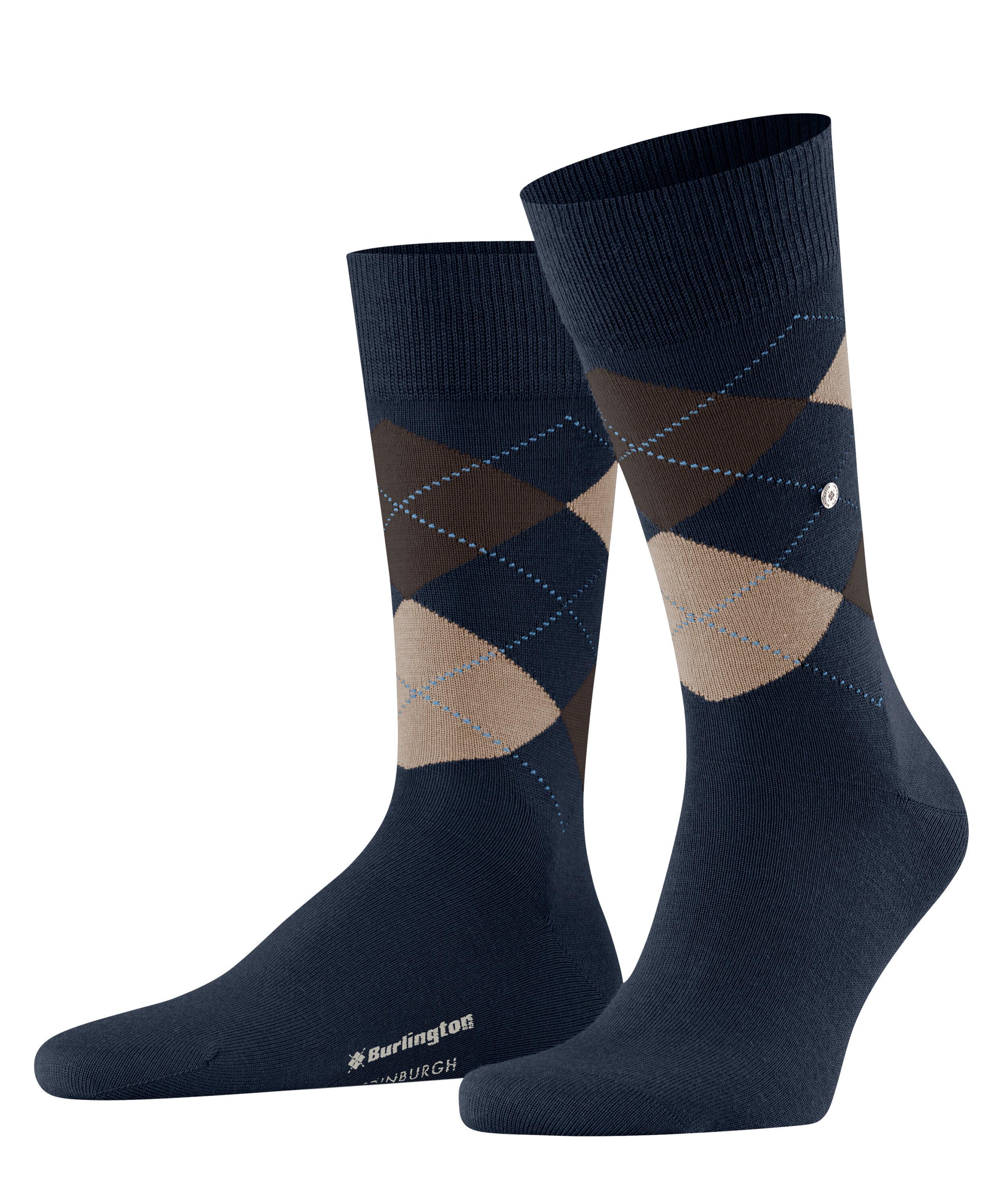 Burlington Edinburgh SO Socken Herren - marine (6121)