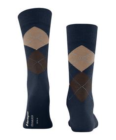 Rückansicht von Burlington Edinburgh SO Freizeitsocken Herren marine (6121)