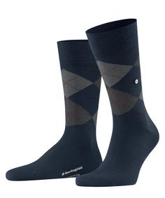 Burlington Edinburgh SO Freizeitsocken Herren marine (6123)