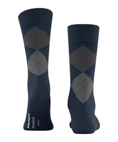 Rückansicht von Burlington Edinburgh SO Freizeitsocken Herren marine (6123)