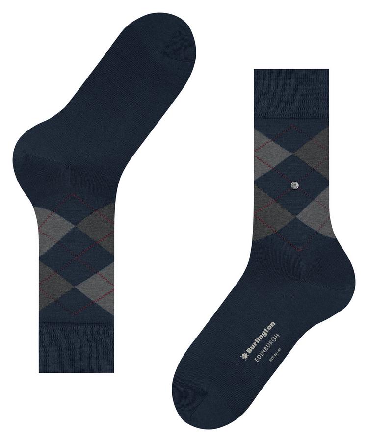 Burlington Burlington Edinburgh SO Socken Herren - marine (6123) - 2 | SportScheck