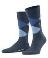 Burlington Edinburgh SO Socken Herren - dark blue mel. (6688)