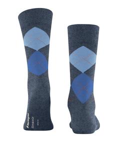 Rückansicht von Burlington Edinburgh SO Freizeitsocken Herren dark blue mel. (6688)