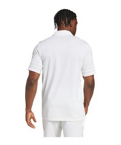 Rückansicht von adidas Squadra 25 Competition Polo Poloshirt Herren weissschwarz